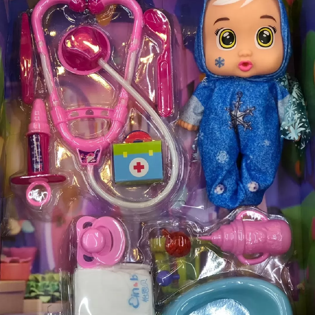 Bebé Llorona Doctora con Accesorios