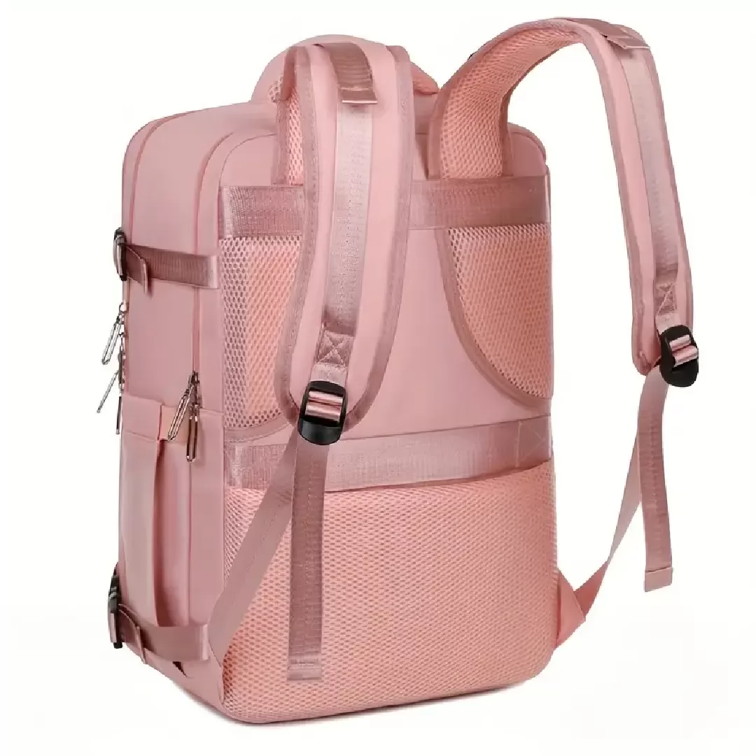 Mochila Viajera Rosa