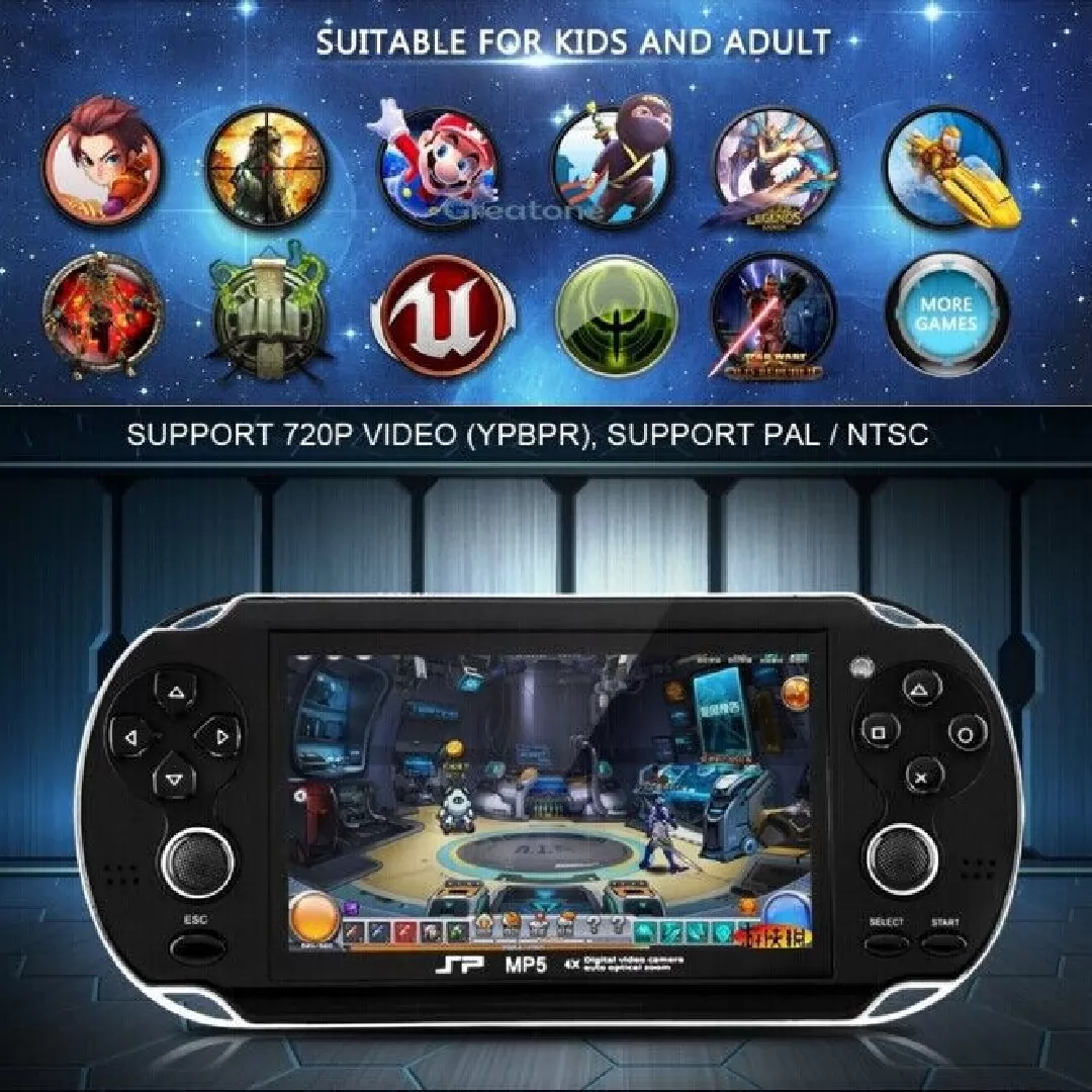 Consola Emulador de Juegos Psp