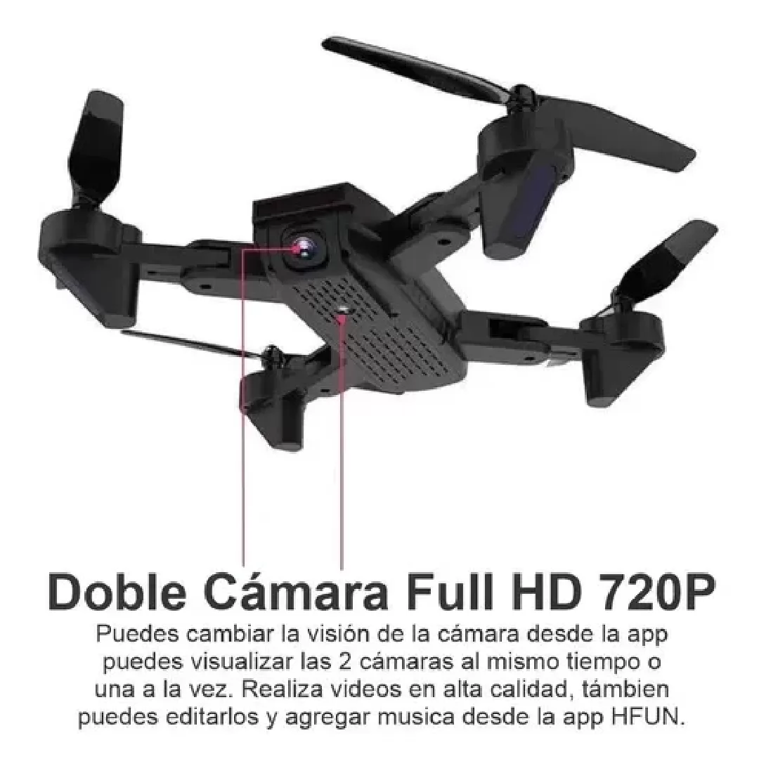 Drone Dm107s Plegable 