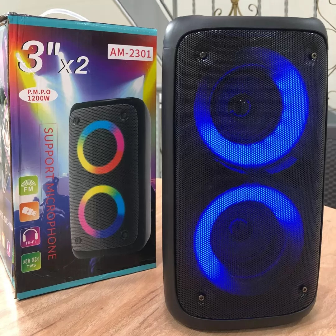 Parlante Bocina Bluetooth Portatil Rgb